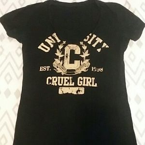 Cruel girl v-neck t-shirt
